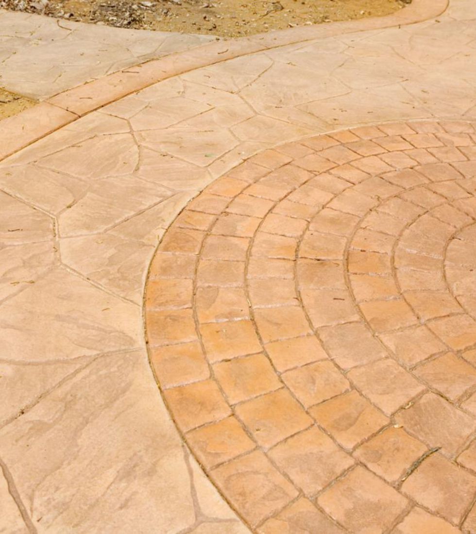 Stamped Concrete services in Akron